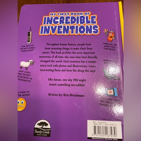 Plants, and my first book of incredible inventions.‎  Two hard back books - Picture 6 of 7